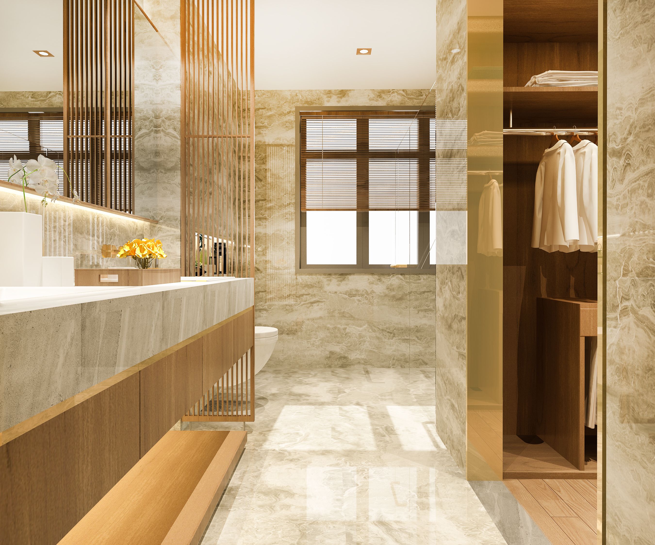 Baño Premium Mármol